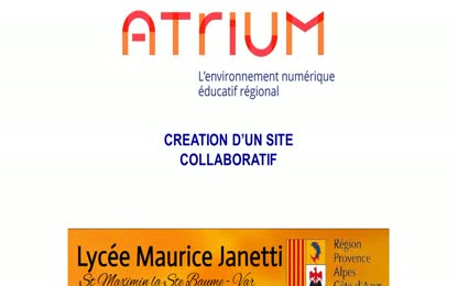 1_Création site collaboratif