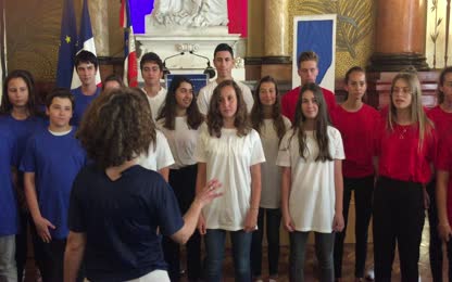 Chorale Fontonne prix de la citoyenneté