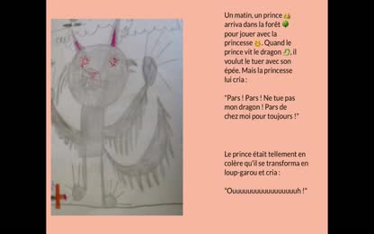 la princesse et le dragon