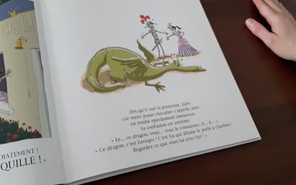 La princesse, le dragon et le chevalier intrépide