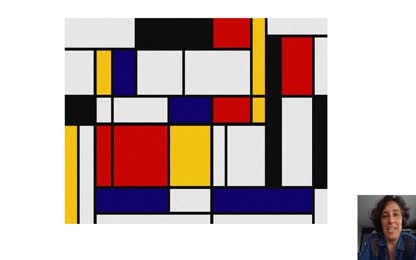 FAIRE UN TABLEAU A LA FACON DE MONDRIAN