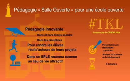 Teaser de formation: #SalleOuverte - #TKL