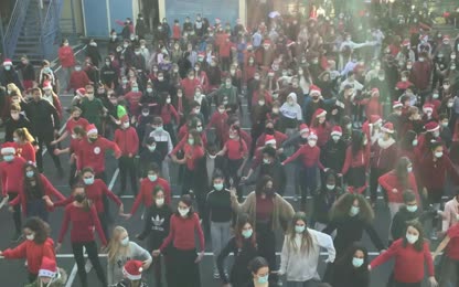 Flashmob de noël