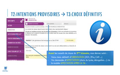 Tuto Téléservice Affectation 3ème