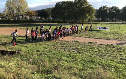 Vidéo du départ du Cross de District