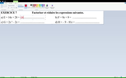 Quatrième DS3 Sujet B exercice 7