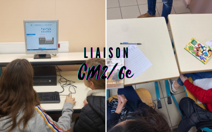 2022/2023 Liaison CM2/6e avec l’école Paul Roux en Français et Mathématiques