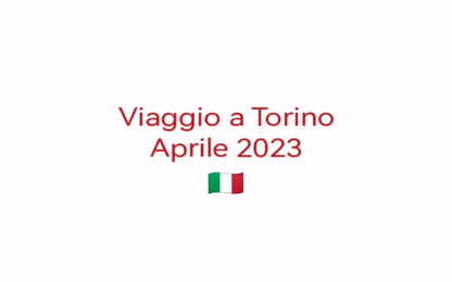 Viaggio Torino 2023